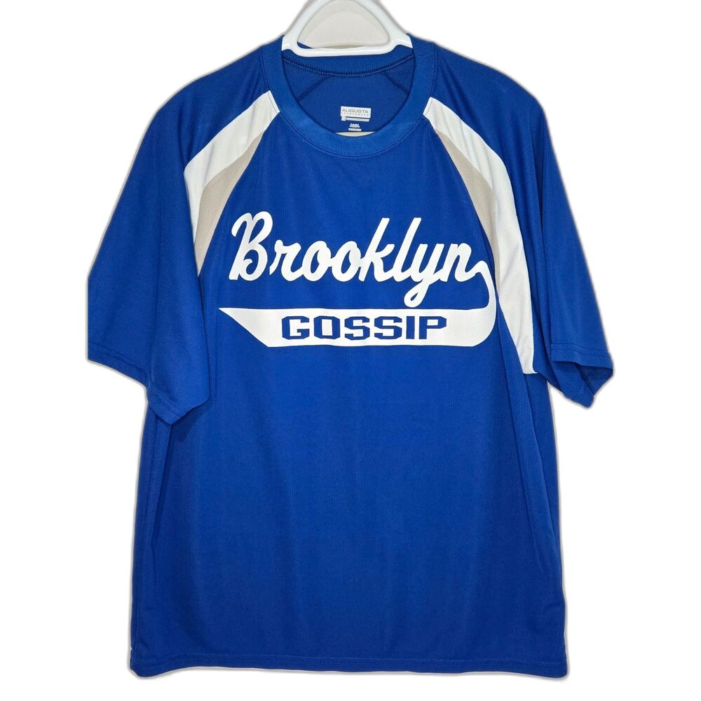 Augusta Sportswear Brooklyn Gossip Jersey | Men's Size Large | Royal Blue